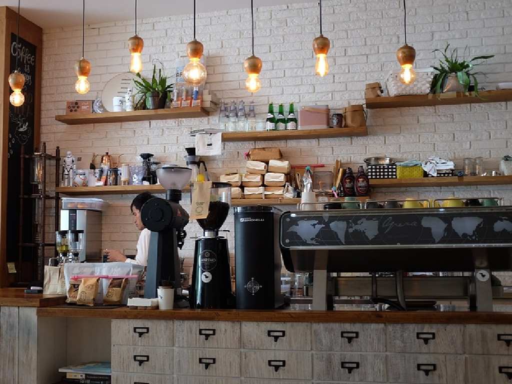Ambiente de cafetería